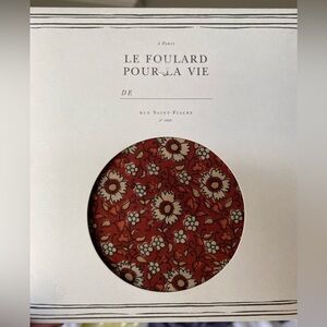 Sézane floral scarf